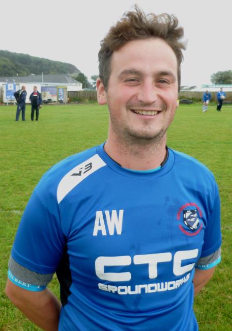 Andrew Williams - grabbed Fishguards only try